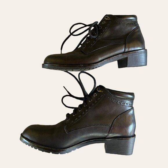 90s vintage witchy/western/whimsigoth ankle boots by Bianco women's 6.5 - Picture 4 of 8